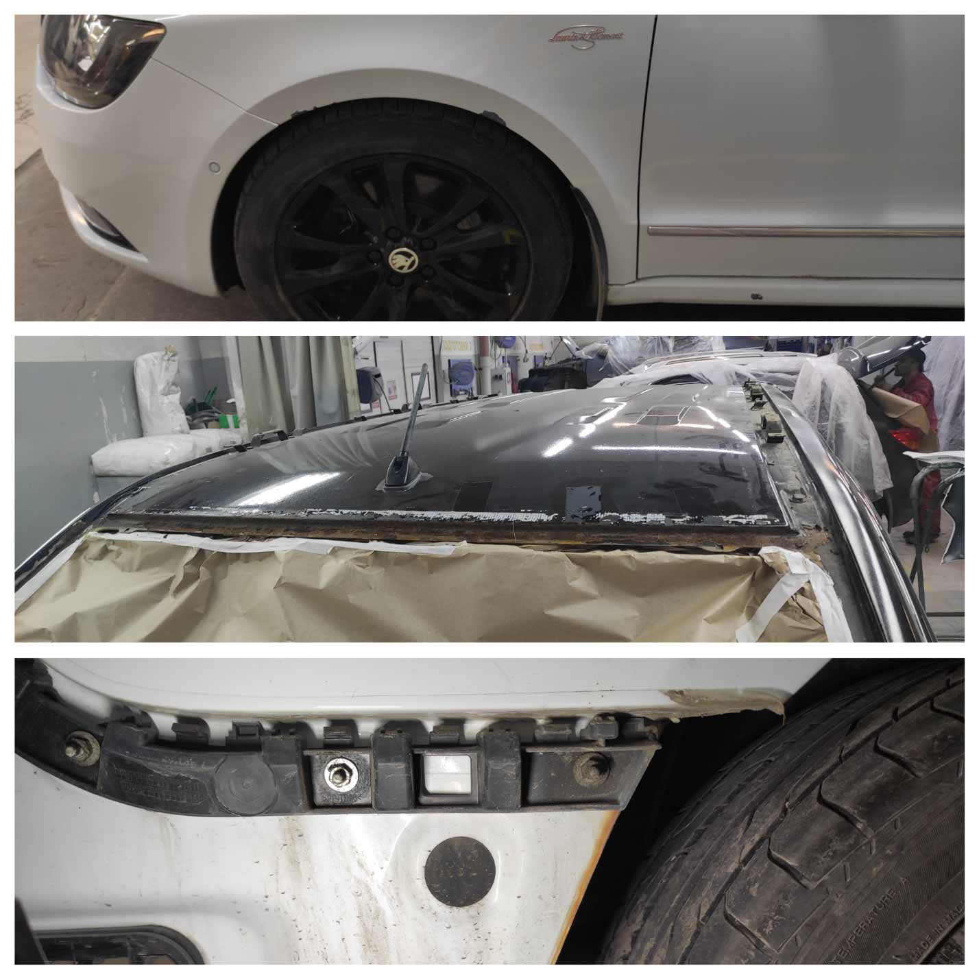 Примеры основных проблемных мест появления ржавчины