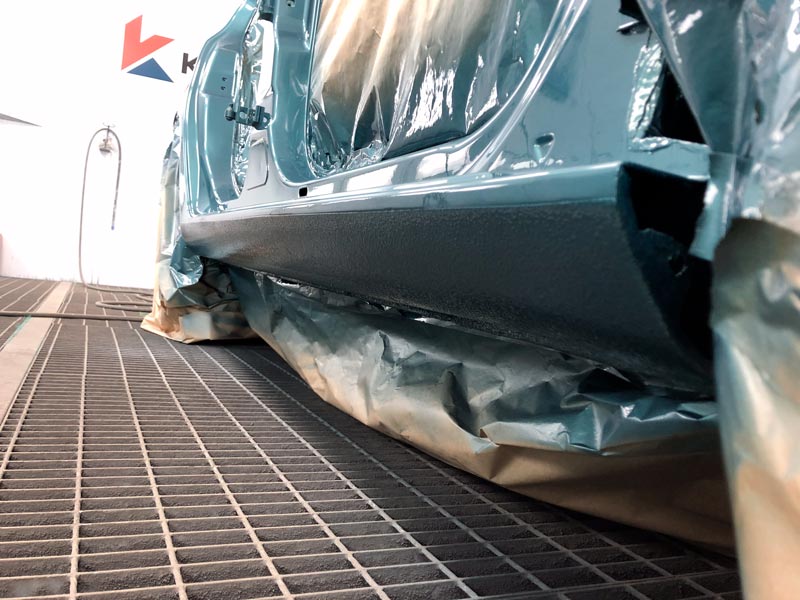 Покраска антигравием Покраска антигравием