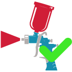 Локальная покраска одной детали в год