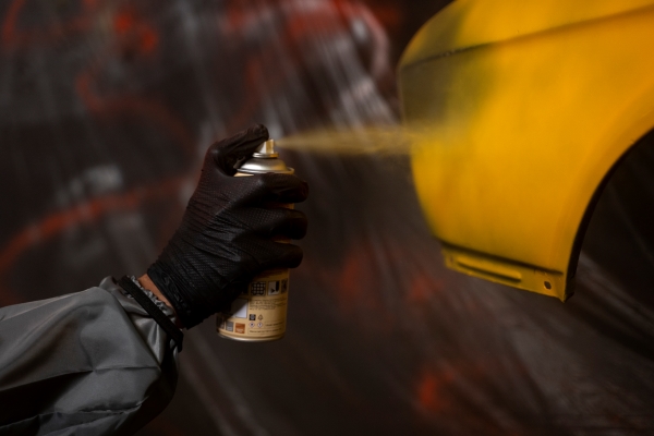 Нанесение аэрозольной краски