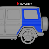 Ремонт заднего крыла Mercedes G-Class Ремонт заднего крыла Mercedes G-Class