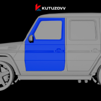 Ремонт передней двери Mercedes G-Class Ремонт передней двери Mercedes G-Class