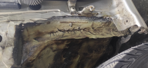 Поврежденный участок Поврежденный участок