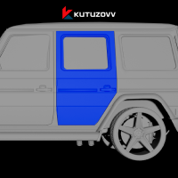 Ремонт задней двери Mercedes G-Class Ремонт задней двери Mercedes G-Class