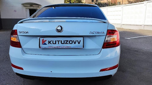 Skoda Octavia A7 покраска бампера