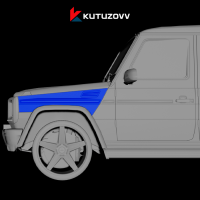 Ремонт переднего крыла Mercedes G-Class Ремонт переднего крыла Mercedes G-Class