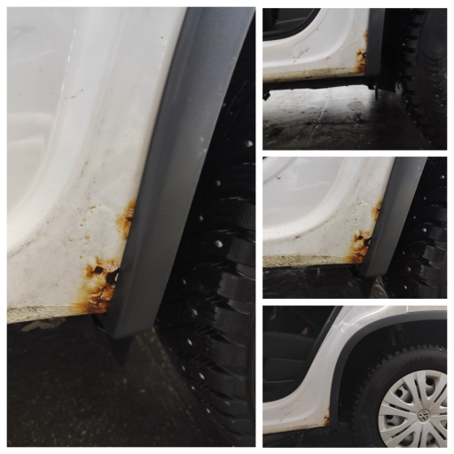 Повреждения от ржавчины