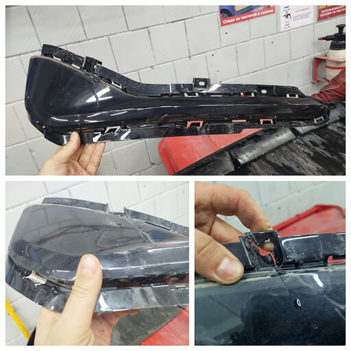 Следующим шагом проверяются накладки