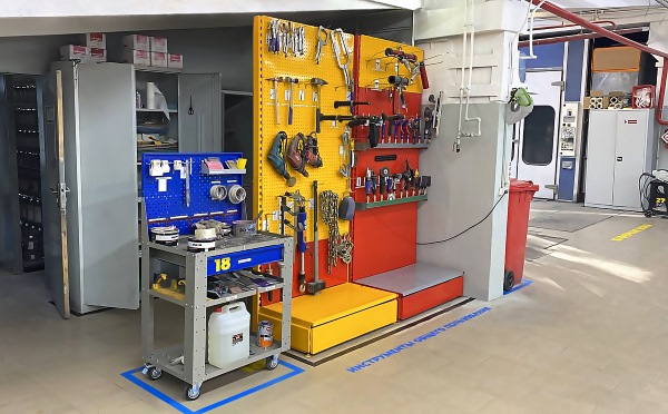 Оборудование в сервисной зоне Kutuzovv