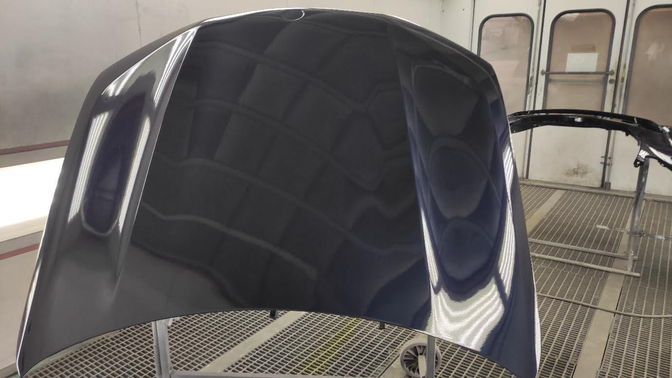 Нанесение лакокрасочного слоя