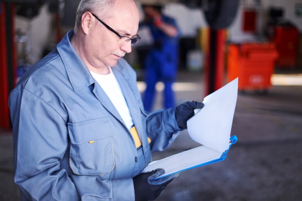 Сохраняйте все заказ-наряды на техобслуживание