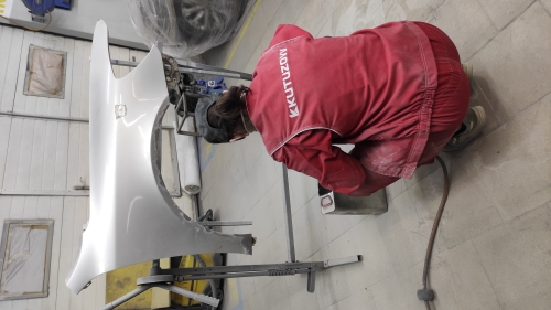 Удаление дефектов покраски