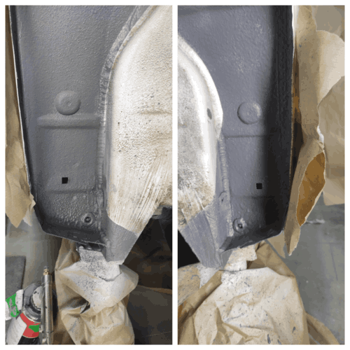 Антикор задняя арка