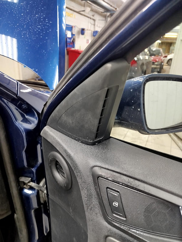 Ремонт зеркала бокового вида