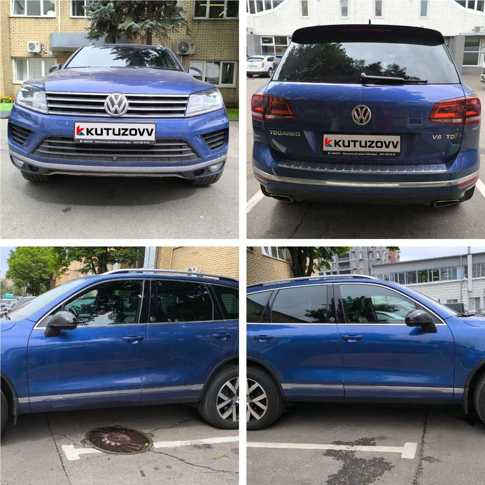 Хромированные элементы Volkswagen Touareg Хромированные элементы Volkswagen Touareg
