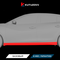 Покраска порога Nissan Tiida II Покраска порога Nissan Tiida II