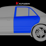 Ремонт задней двери Mazda Familia