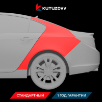 Покраска заднего крыла OPEL CORSA