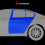 Ремонт задней двери BMW 5