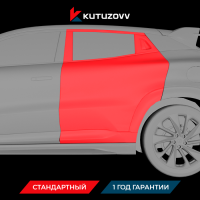 Покраска задней двери Omoda