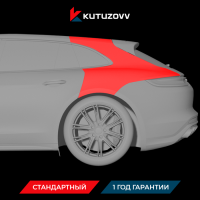 Покраска заднего крыла PORSCHE PANAMERA Покраска заднего крыла PORSCHE PANAMERA