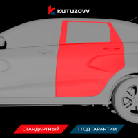 Покраска задней двери LADA X-RAY