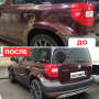 Покраска задней двери Infiniti EX Покраска задней двери Infiniti EX