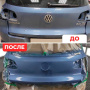 Покраска крышки багажника CHERY KIMO Покраска крышки багажника CHERY KIMO