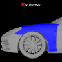 Замена переднего крыла Porsche Cayman S