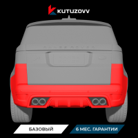 Покраска переднего бампера LAND ROVER