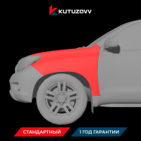 Покраска переднего крыла TOYOTA LAND CRUISER