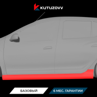 Покраска порога RENAULT SANDERO Покраска порога RENAULT SANDERO