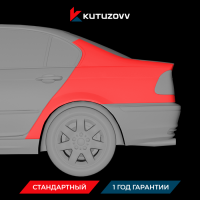 Покраска заднего крыла BMW 3 SERIES