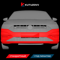 Покраска переднего бампера VOLKSWAGEN JETTA
