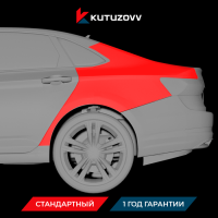 Покраска заднего крыла VOLKSWAGEN JETTA
