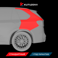 Покраска заднего крыла BMW X5 30d