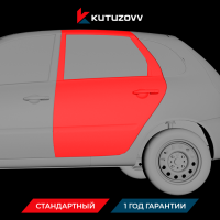 Покраска задней двери LADA KALINA