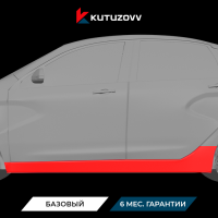 Покраска порога LADA VESTA