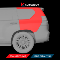 Покраска заднего крыла TOYOTA LAND CRUISER
