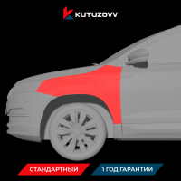 Покраска переднего крыла Skoda Kamiq