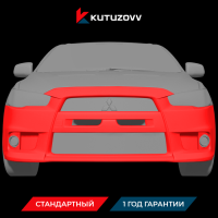 Покраска переднего бампера MITSUBISHI