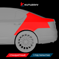 Покраска заднего крыла SKODA OCTAVIA Покраска заднего крыла SKODA OCTAVIA