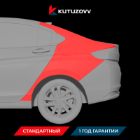 Покраска заднего крыла Chevrolet Captiva