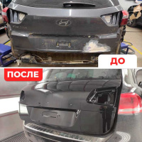 Покраска крышки багажника Jeep Покраска крышки багажника Jeep