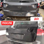 Покраска крышки багажника CHERY KIMO Покраска крышки багажника CHERY KIMO