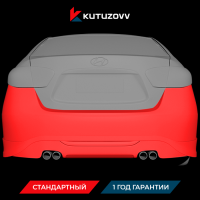 Покраска заднего бампера HYUNDAI