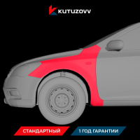Покраска переднего крыла Kia Venga Покраска переднего крыла Kia Venga