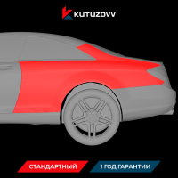 Покраска заднего крыла Mercedes-Benz CL-class