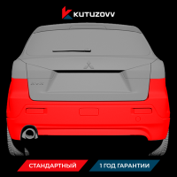 Покраска заднего бампера MITSUBISHI ASX