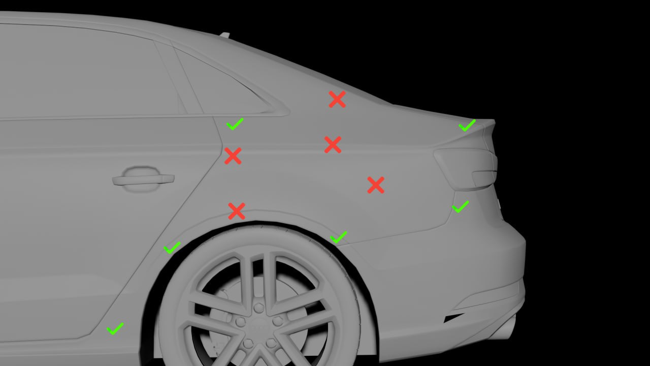 Покрасить локально элемент кузова Покрасить локально элемент кузова